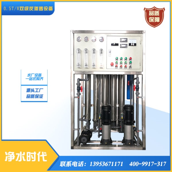 0.5T/H雙級反滲透設備